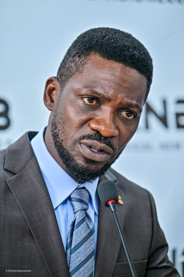 BOBI WINE: “We must build a country where the law serves the people” because “no one is ever safe in a lawless nation”