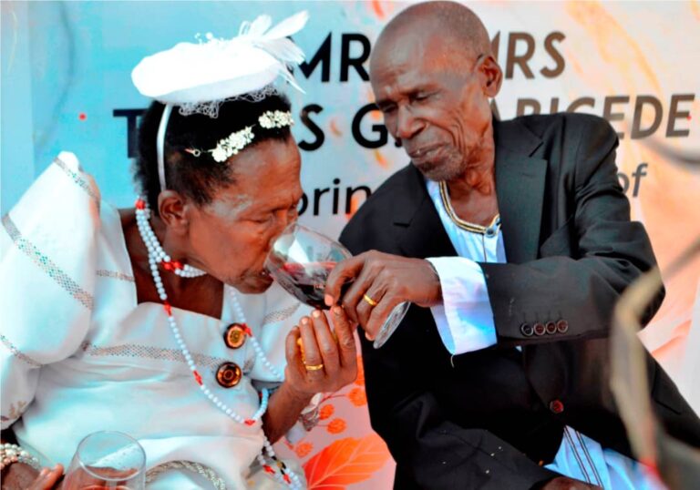 REINVENT MARRIAGE: Elderly couple celebrating 61 years of marriage blames struggling couples for ‘replacing intimate relations and open communication’ with TikTok, thereby creating a void that “gives the devil space to break” marriages