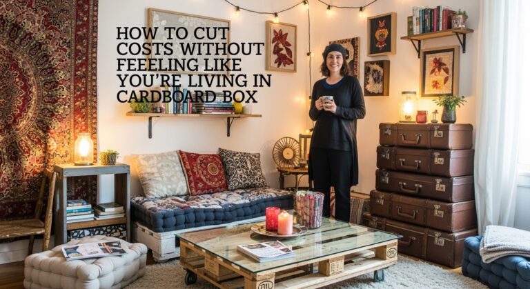 How to Cut Costs Without Feeling Like You’re Living in a Cardboard Box