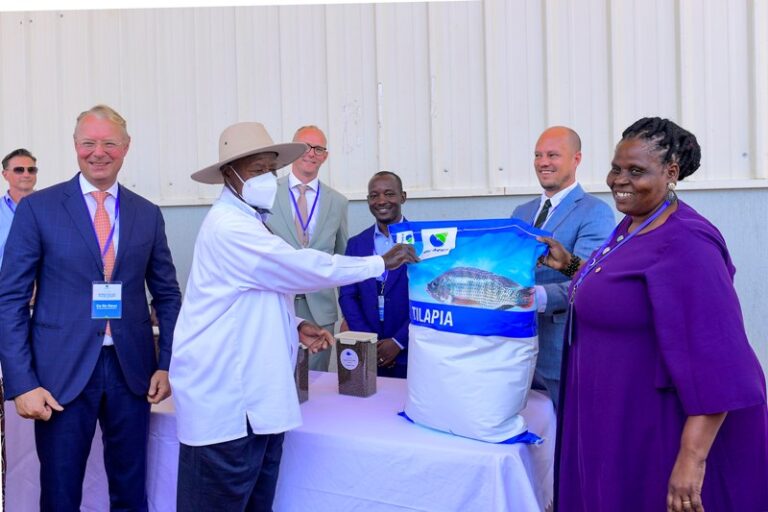 FISH FARMING: Museveni commissions Uganda’s first fish feed factory, heralding new era for aquaculture