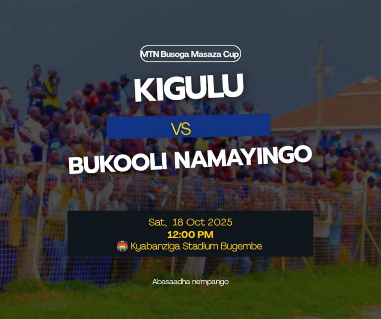 KIGULU VS BUKOOLI NAMAYINGO: A repeat of the 2022 final set for Bugembe showdown