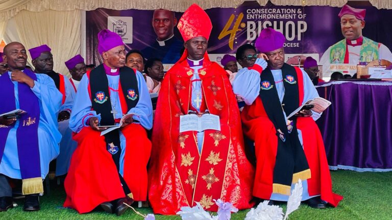 SACRED OATH TAKEN: Rev. Canon Prof. Grace Lubaale consecrated as fourth Bishop of Busoga Diocese