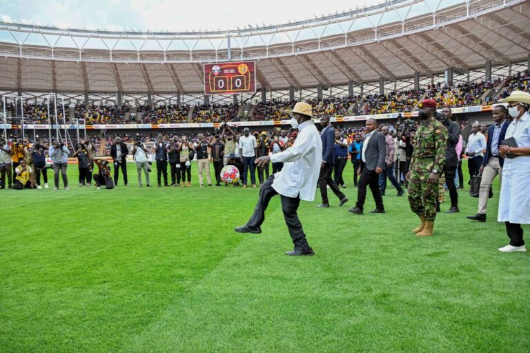 NEW HOME FOR FOOTBALL: Museveni commissions Hoima City Stadium, hails AFCON 2027 as catalyst for Uganda’s sports and infrastructure boom
